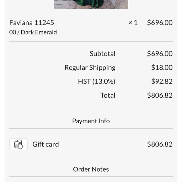 Faviana 11245 Dark Emerald Prom Dress - Picture 7 of 8